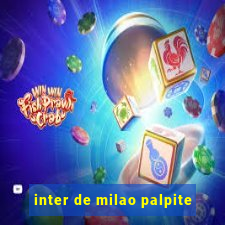 inter de milao palpite